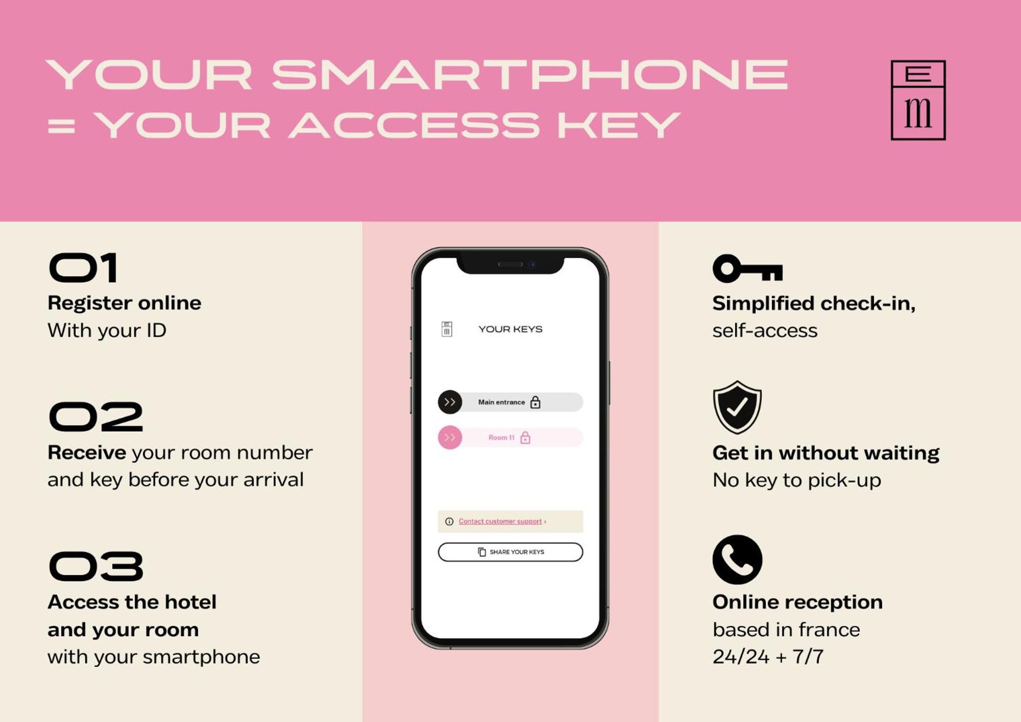Hotel Cloitre - Entree Autonome, Reception En Ligne - Encore Mieux Orlean Zewnętrze zdjęcie